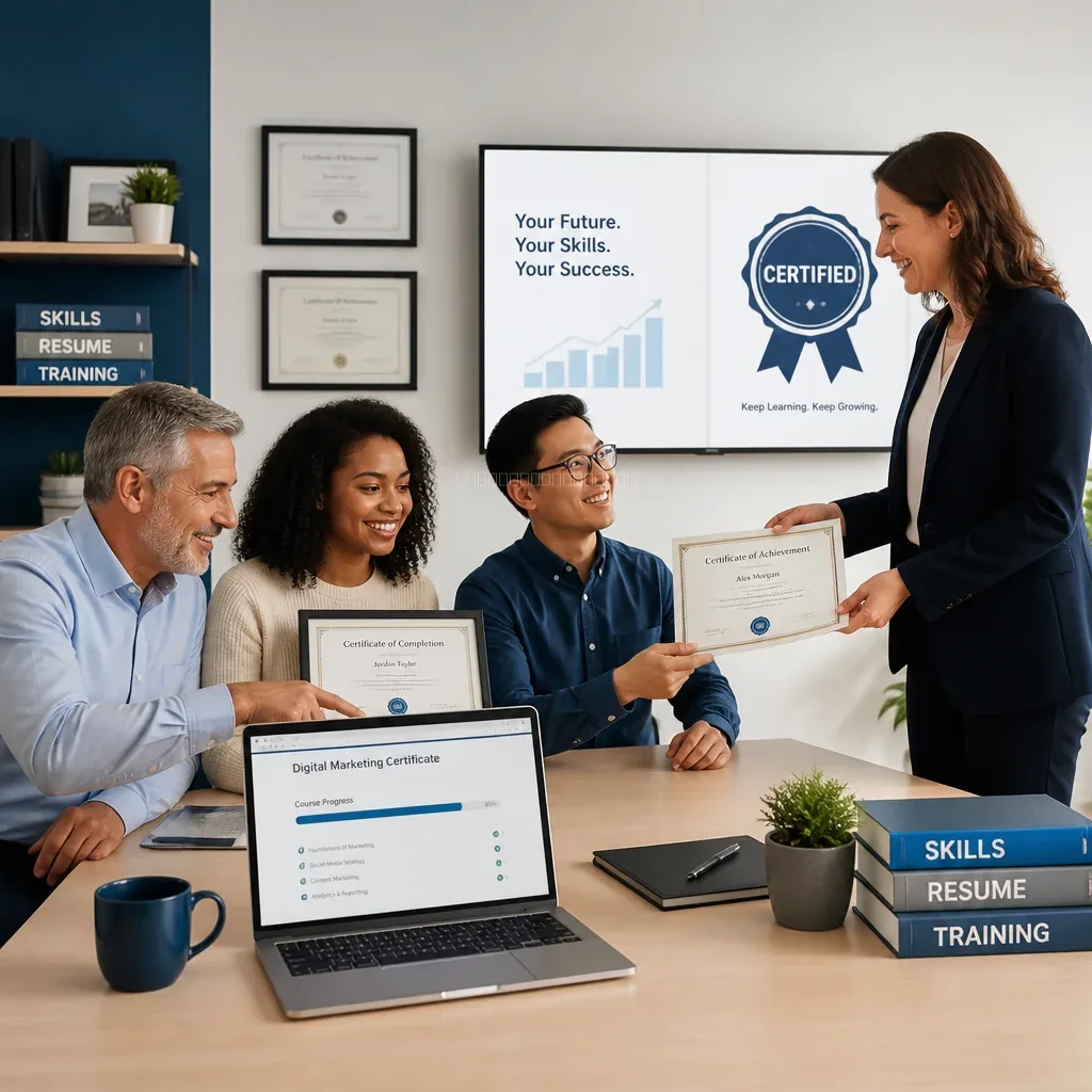 MasterYTrack career guidance and certification support